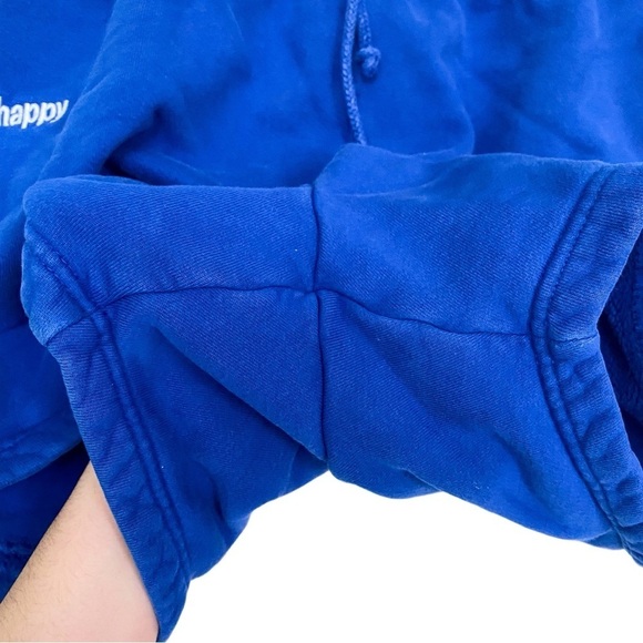 Madhappy Buddy Heritage Shorts Cotton Embroidered Royal Blue M GUC - Picture 4 of 10